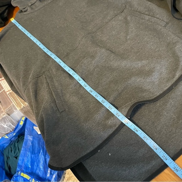 North Face Cozy Slacker Poncho Pullover Sweatshirt Womens S/M - Picture 9 of 11